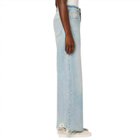 Hudson - Women's James High Rise Wide Leg Barefoot Jean
