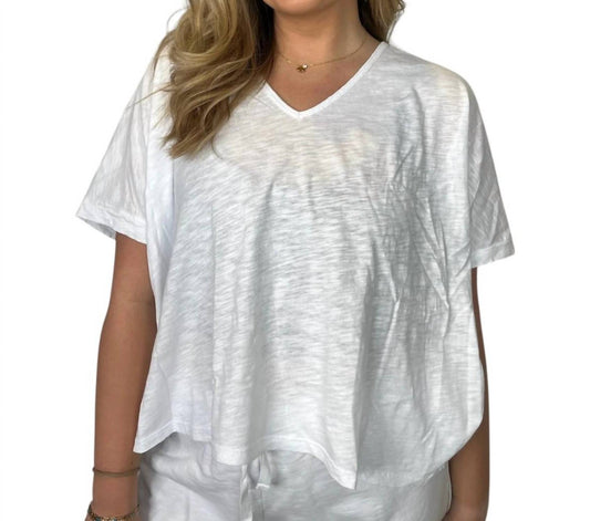 Bobi - Oversize V-neck Tee