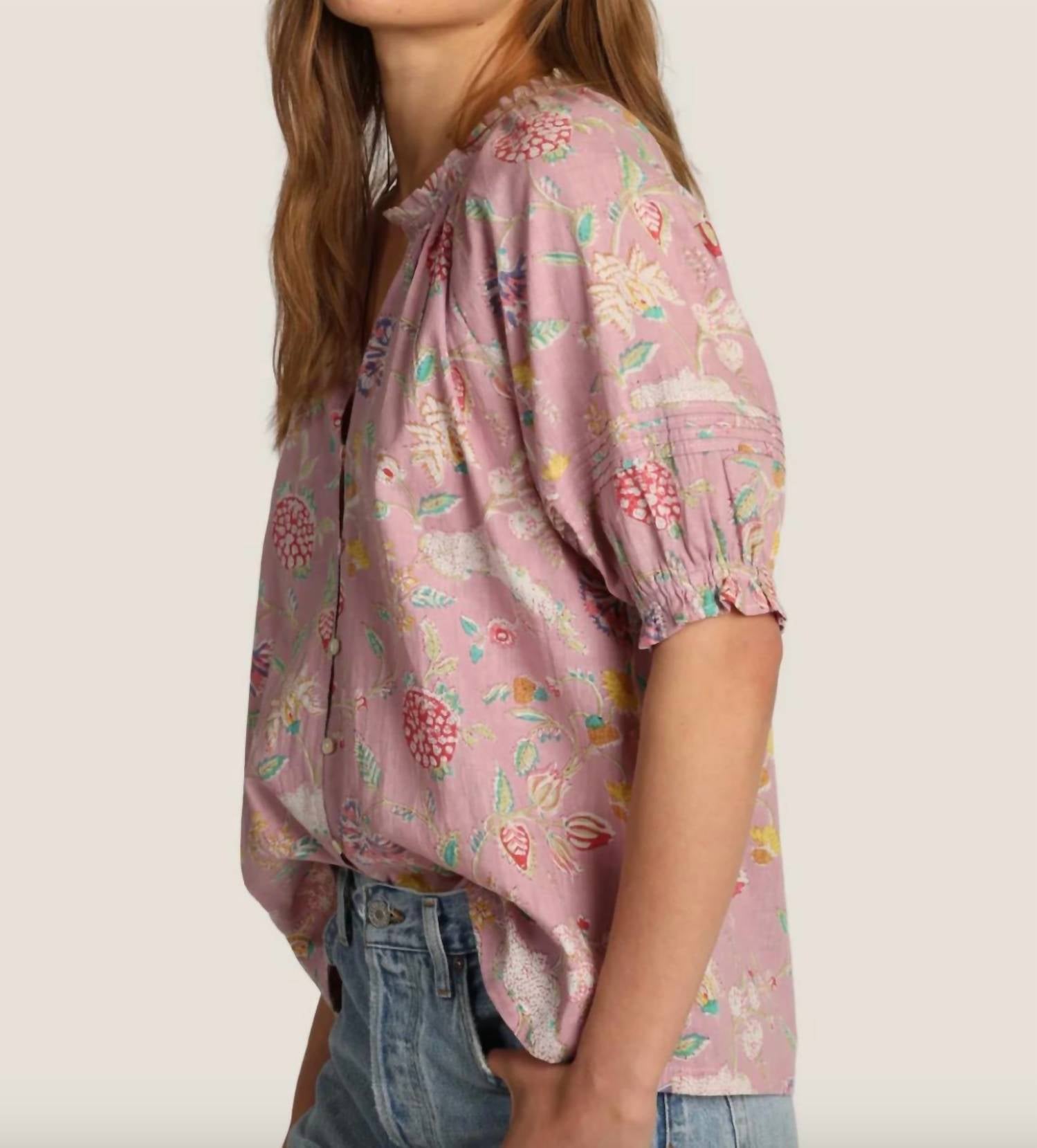 Dylan - Petal Print Blouse