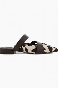 Mia - Women's Abie Cow Print Mules