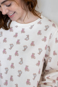 Things Between - Cozy Teddy Thermal Rib Lounge Set