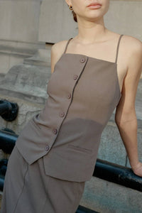 Mod Ref - Mid Neck Business Chic Top