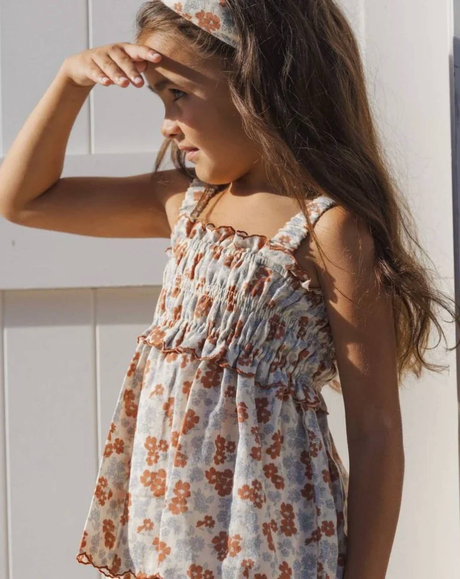 Rylee + Cru - Smocked Tank