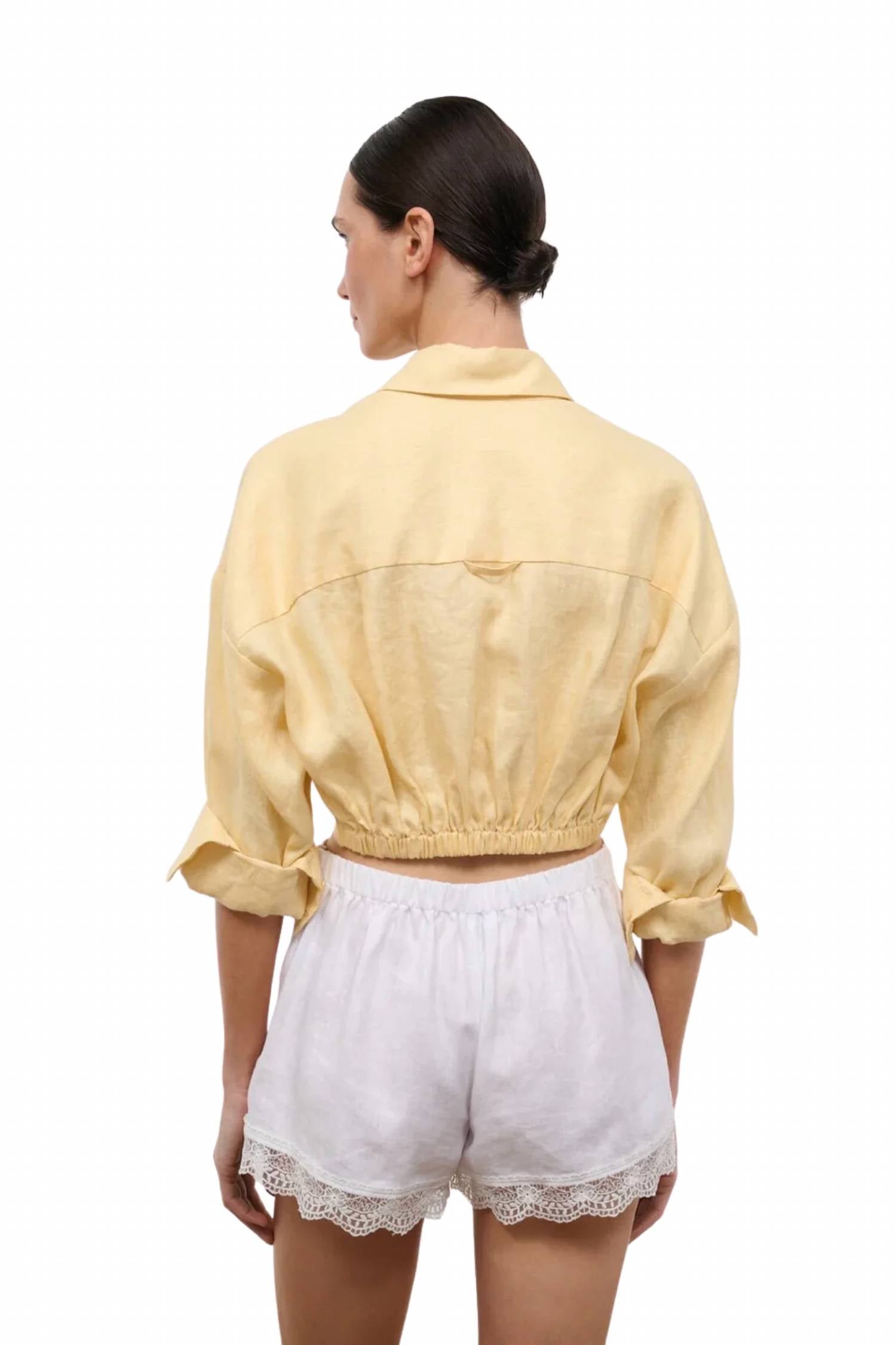 Staud - Women's Lisa Linen Top