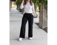 Julia Rose - Jenna Comfy Wide Leg Fleece Pants