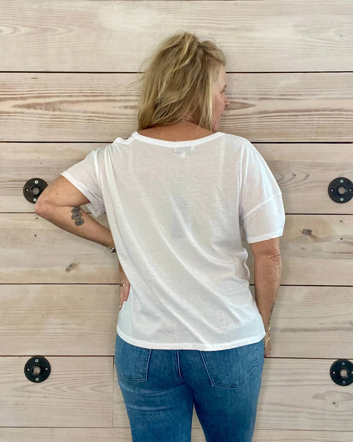 Chaser - Shoulder Cut-out Tee