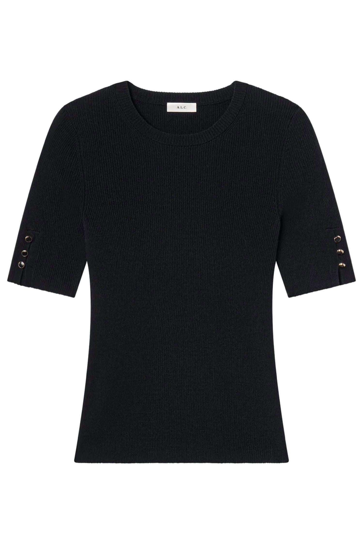A.L.C. Josie Top in navy - women's t-shirt - view 4