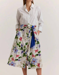 Hinson Wu - Robin 3/4 Sleeve Midi Dress