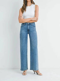 Just Black Denim - Stretchy Wide Leg Jeans