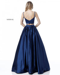 Sherri Hill - Two Piece Prom Gown With Pockets