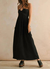 Miou Muse - Gauze Crochet Dress