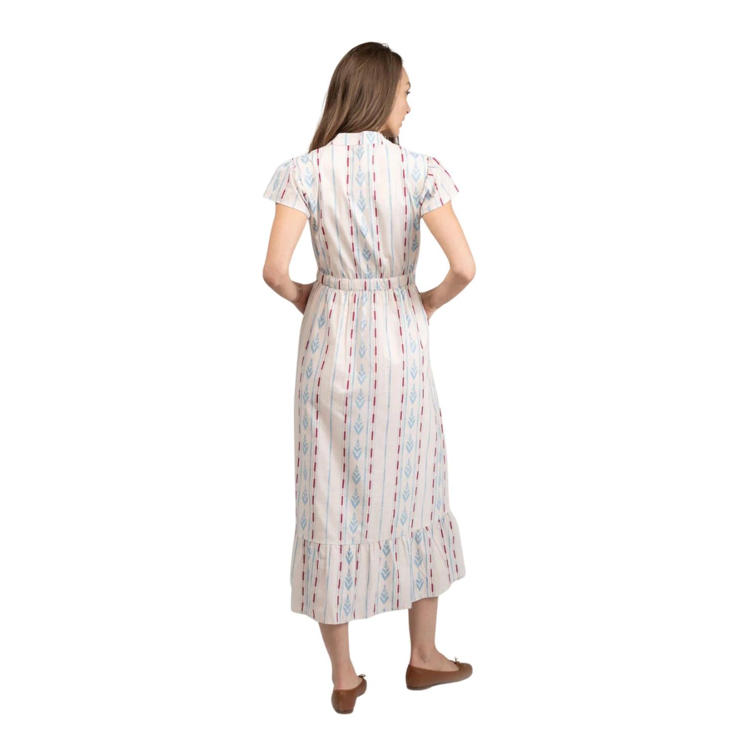 Beau & Ro - Flutter Midi Dress