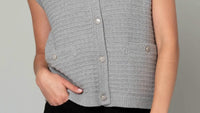 Heart Of Pine - V-neck Jacquard Sweater