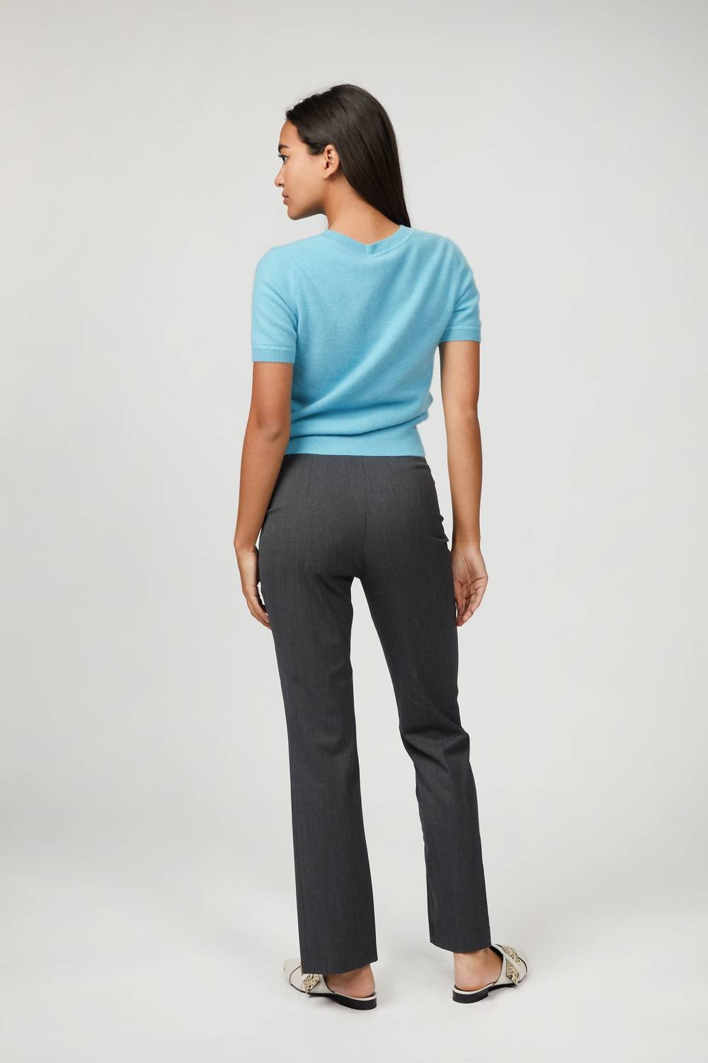 SHORT SLEEVE CROPPED PULLOVER
