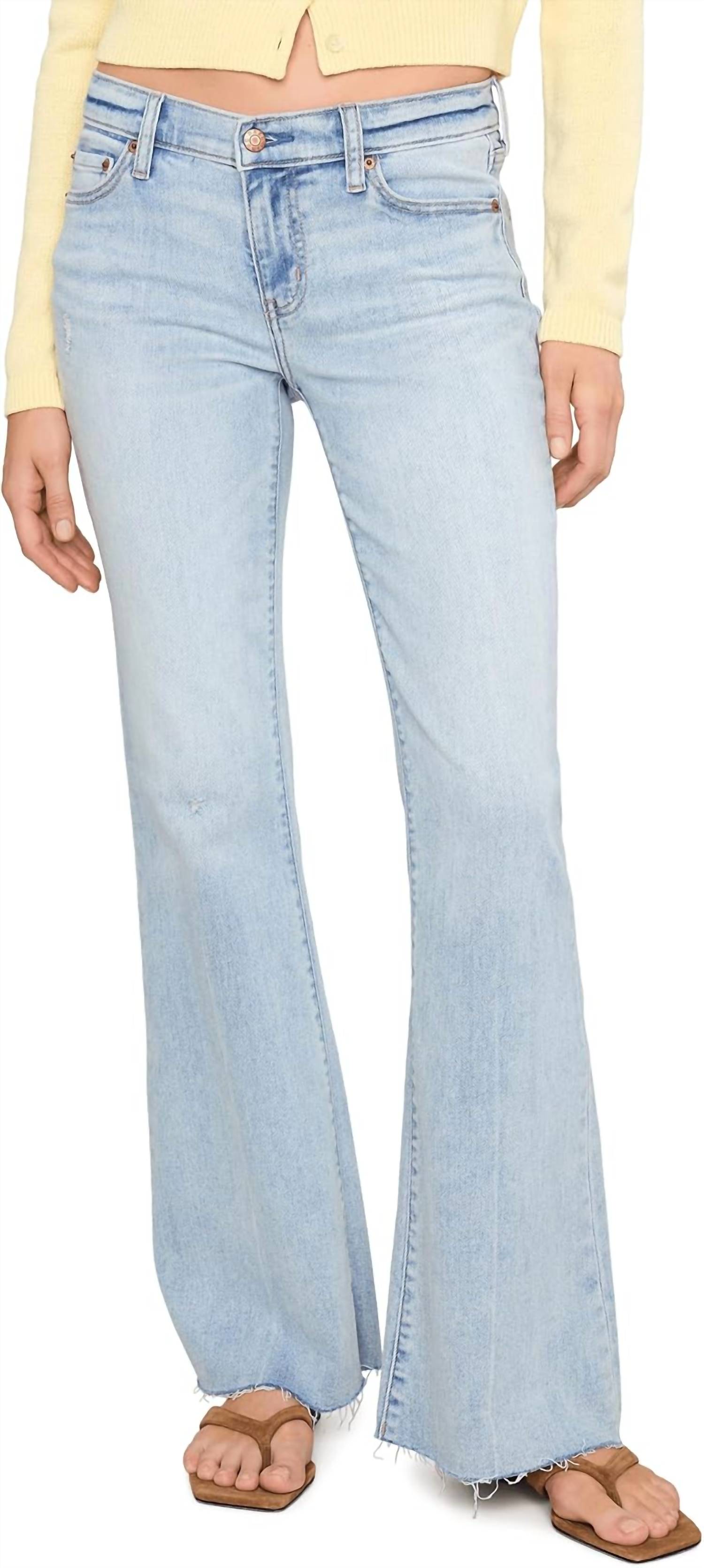Daze - Lowkey Low Rise Flare Jeans