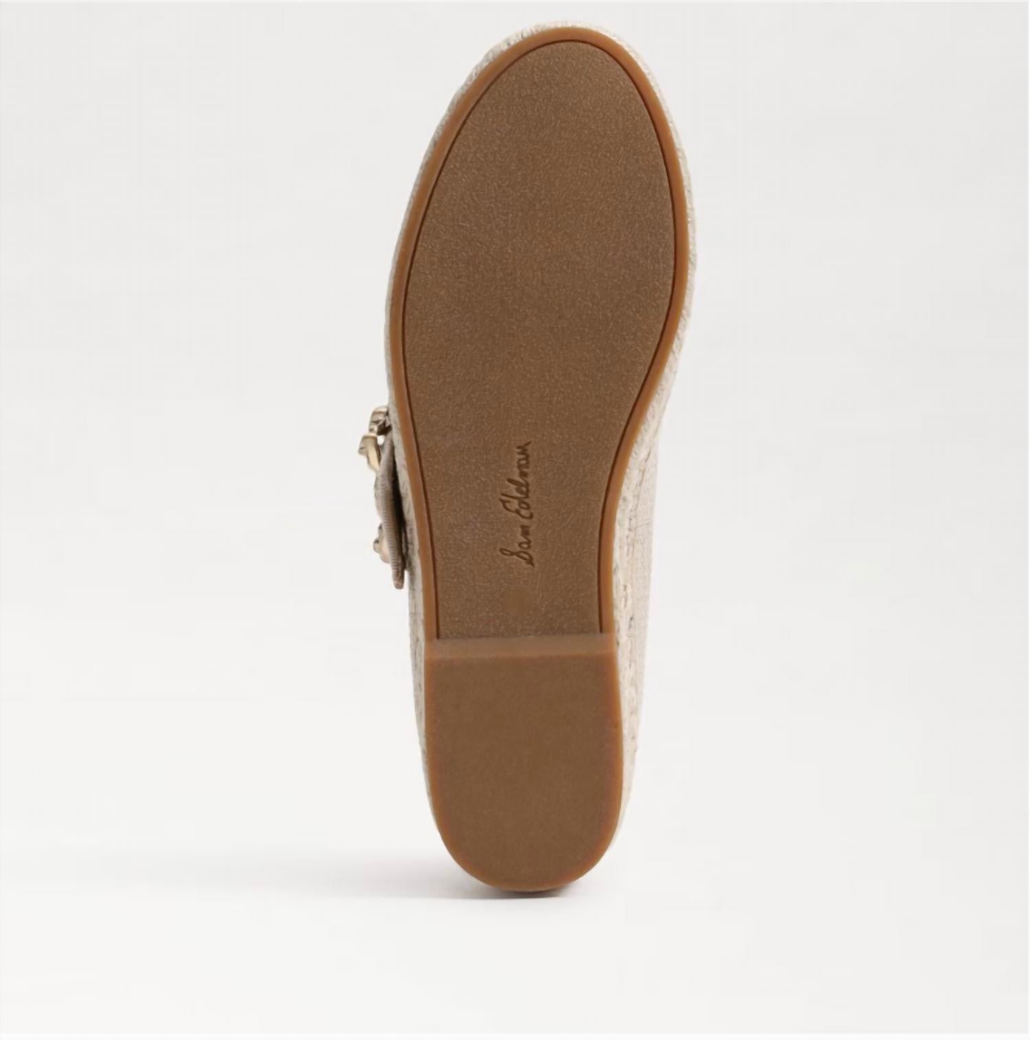 Sam Edelman - Women's Maddy Cap Toe Mary Jane Espadrille Ballet Flats