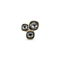 UNOde50 Women's Crystal Ring in gold grey - women's jewelry - detail view