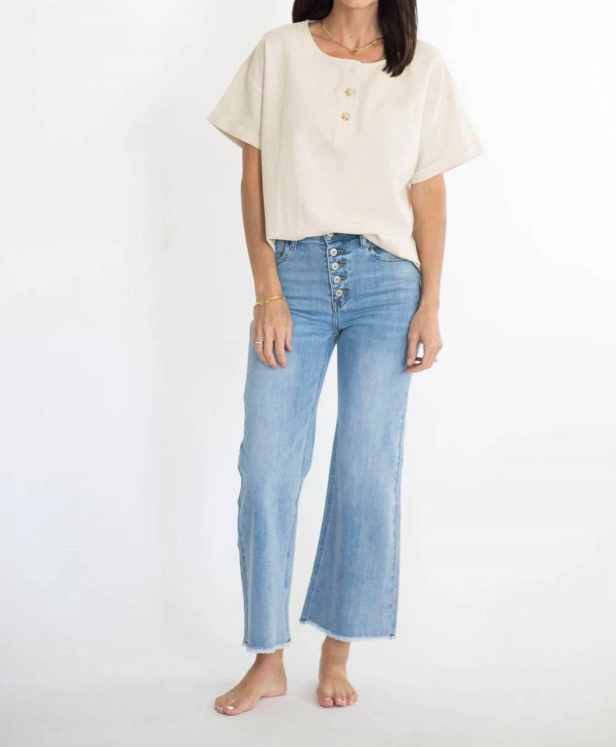 Wishlist - Mccarty Short Sleeve Blouse