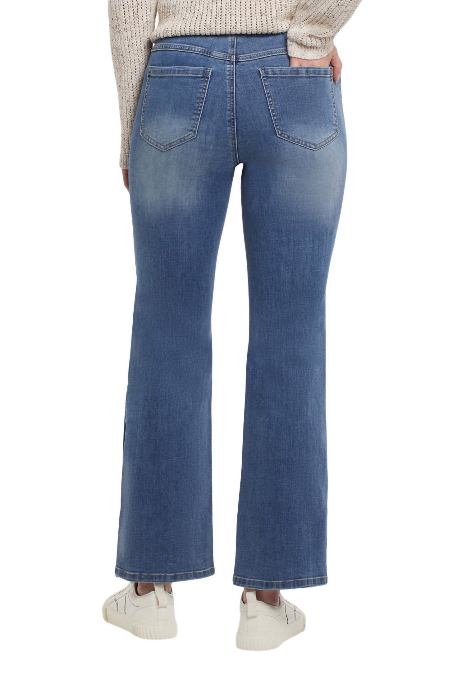 Tribal - Audrey Micro Flare Pull On Jean