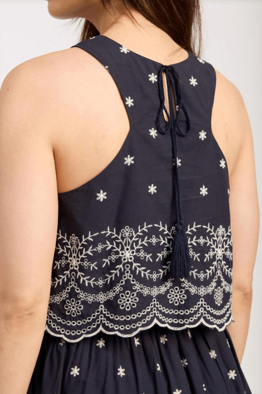 En Saison - Nara Eyelet Top