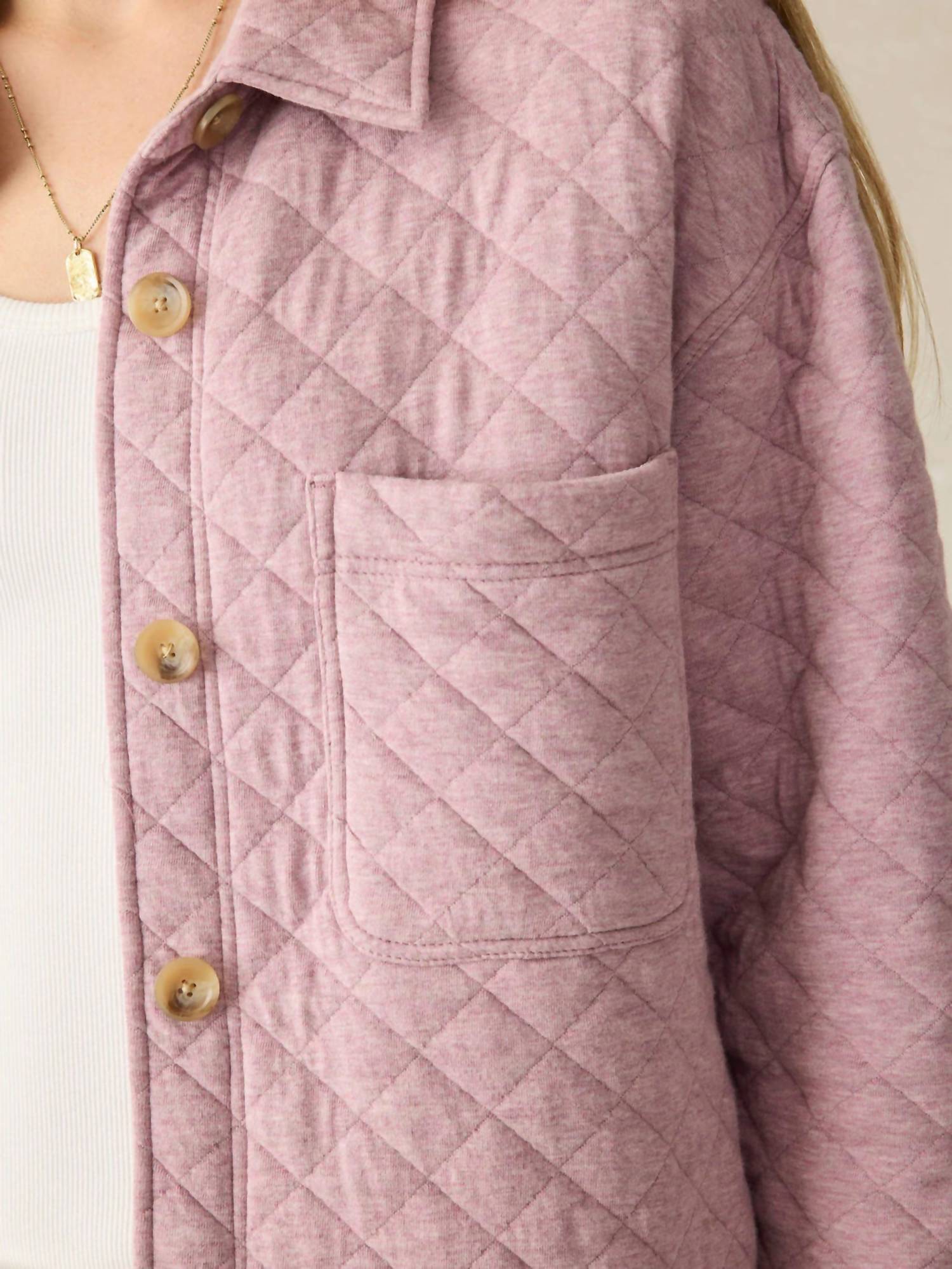 Faherty - Epic Quilted Fleece Shirt Jacket