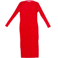 Ali Golden - Pleated Mesh Dress