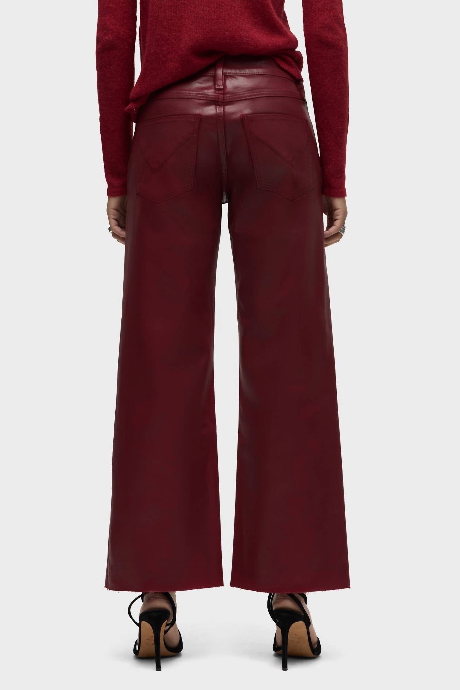 Hudson - Rosie High-Rise Front Yoke Wide Leg Ankle Jean