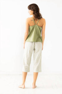 Salua - Woven V-back Tank