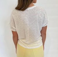 Goldie - Signature Slub Puff & Ruffle Sleeve Tee