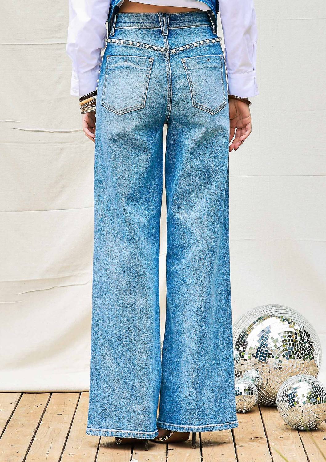 Vibrant M.I.U - Pearl Wide Leg Jeans