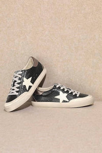 Miracle Miles Women's Vega Lace-up Leather Sneakers - women's sneaker - alternate view