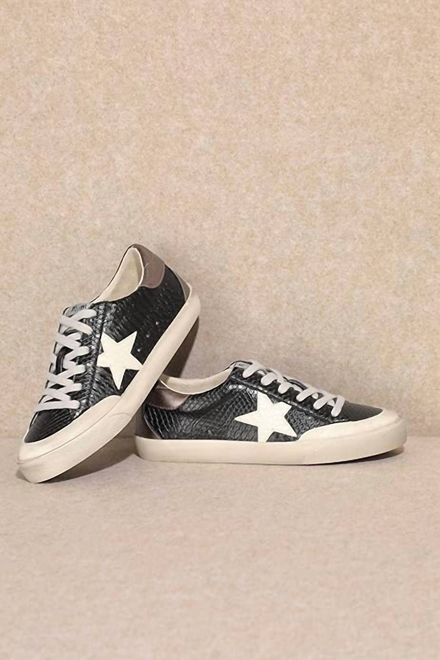 Miracle Miles Women's Vega Lace-up Leather Sneakers - women's sneaker - alternate view