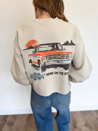 Junk Food - Chevy Trucks Graphic Sweater
