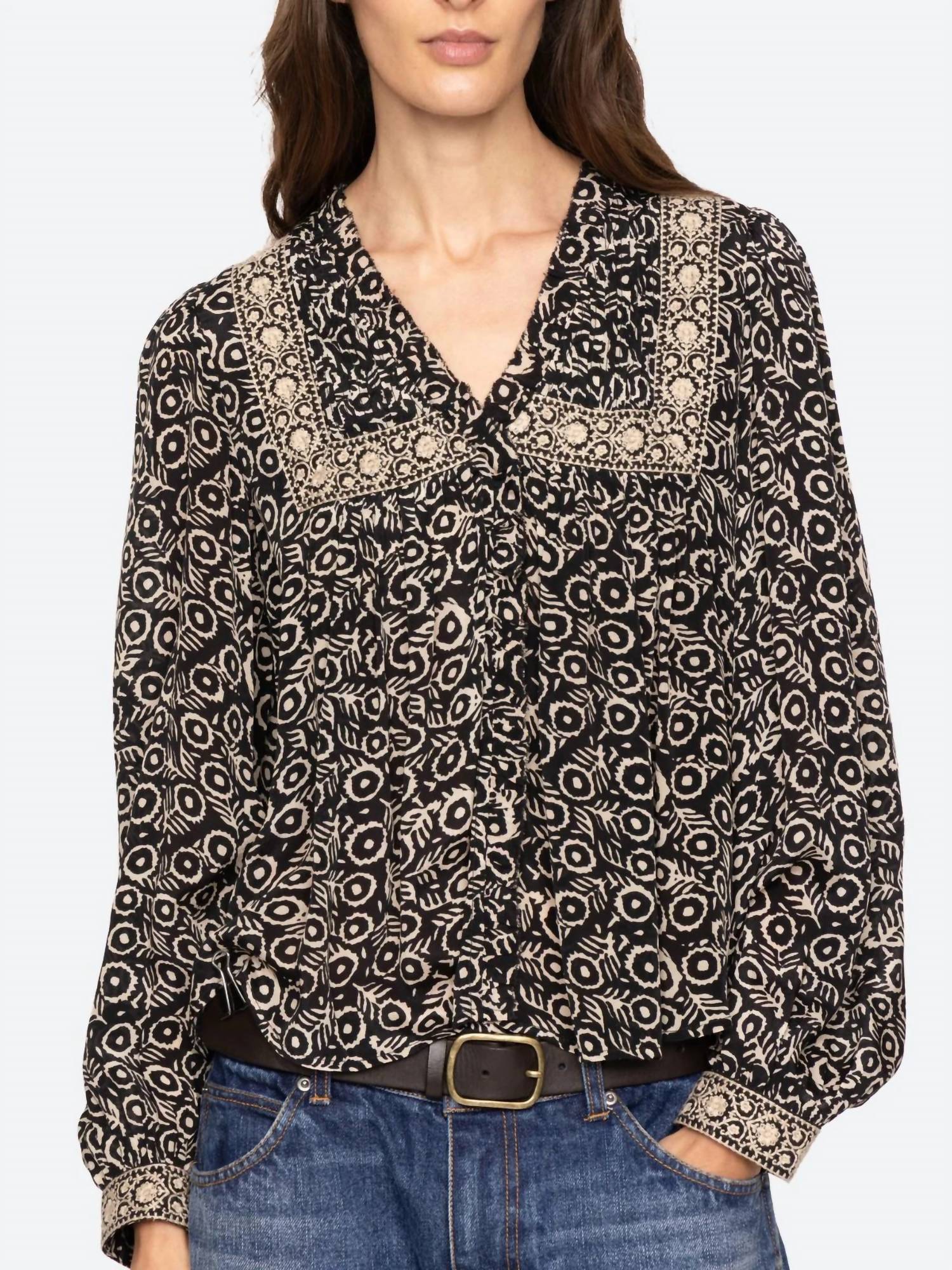 Sea - Emmeline Print Blouse