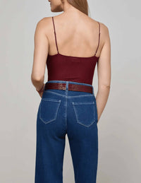 L'Agence - Gelina Ruched Bodysuit