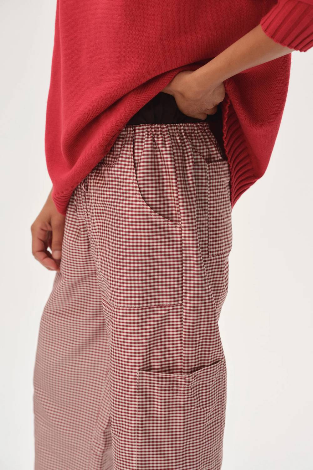 Donni. - Silk Wide-Leg Pants