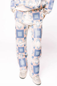 Queen Of Sparkles - Patchwork Top & Pants Set