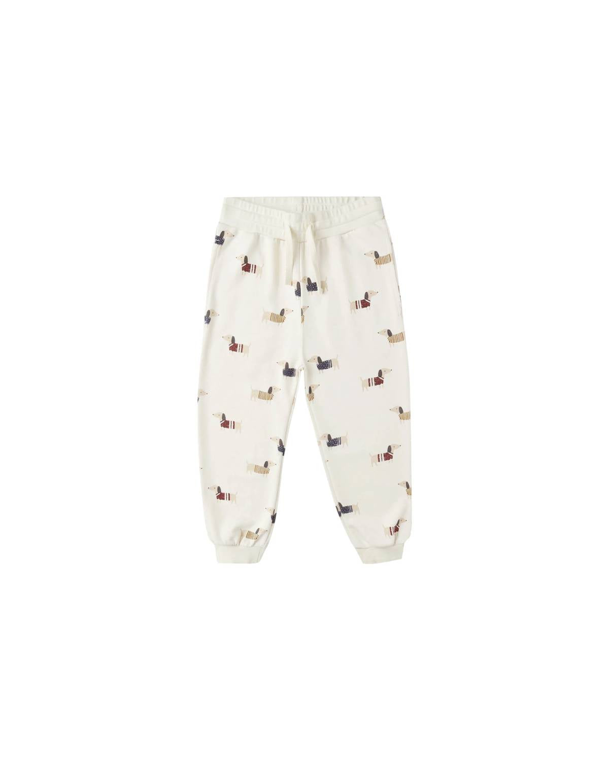 Rylee + Cru - Kid's Dachshund Jogger Sweatpants