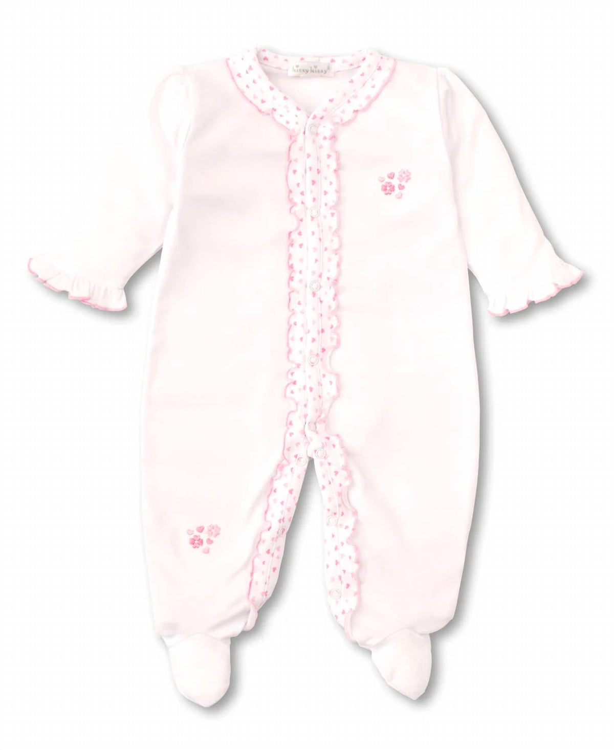 Kissy Kissy - Kid's Sweethearts Ruffle Footie