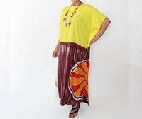 Sylca Designs - Citrus Kissed Kaftan Dress