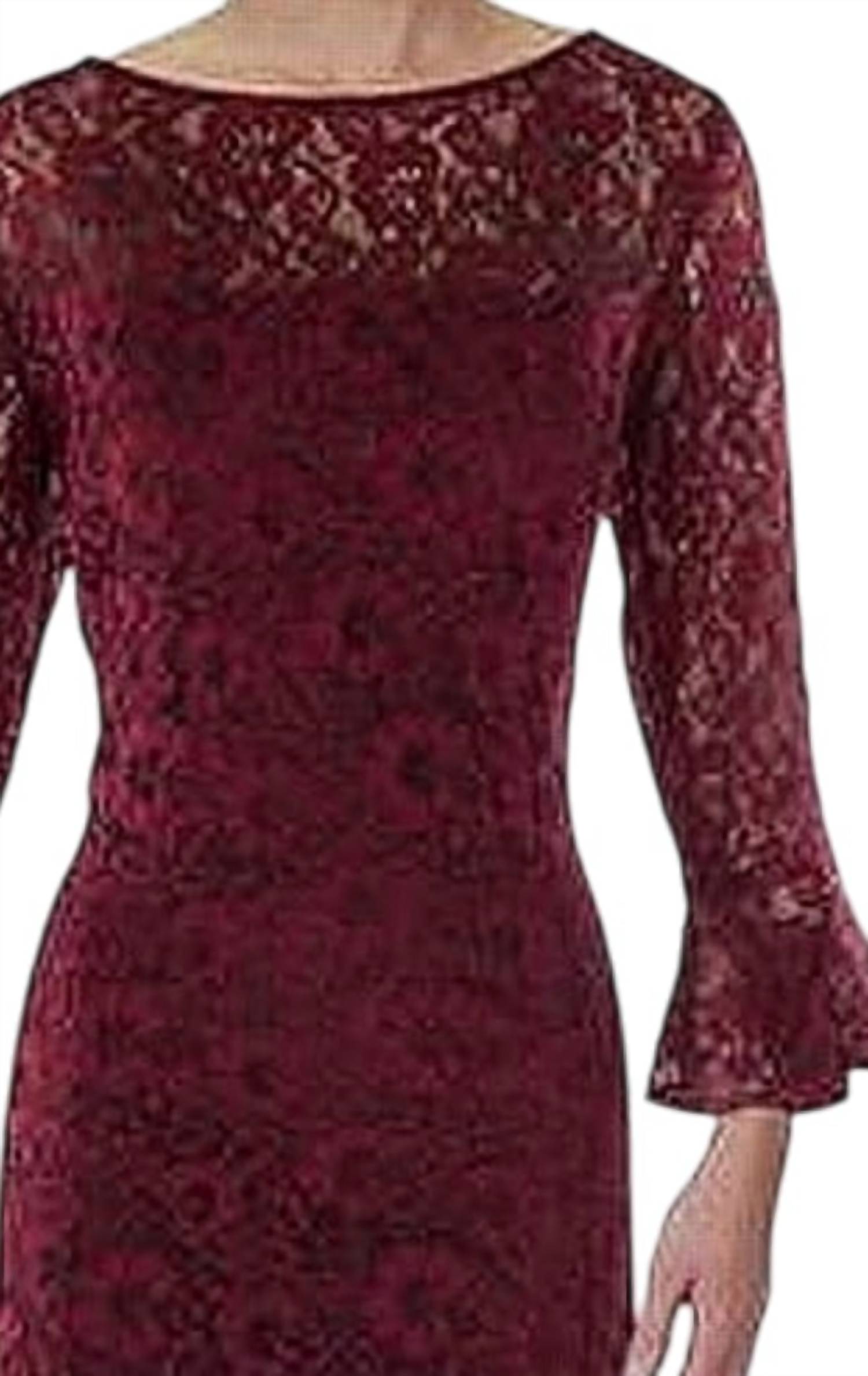 American Living - Women's Ruffled Lace Dress