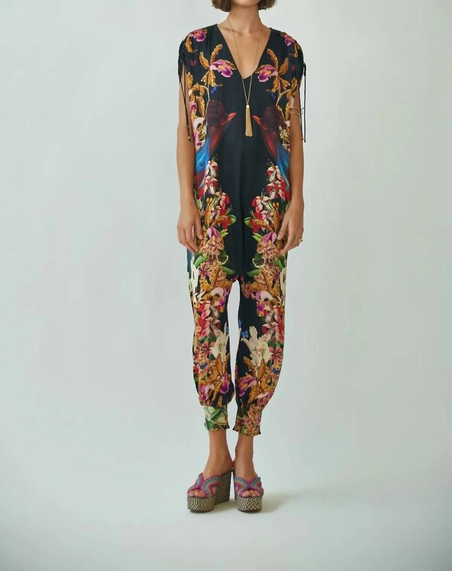 Carolina K - Sera V-neck Jumpsuit
