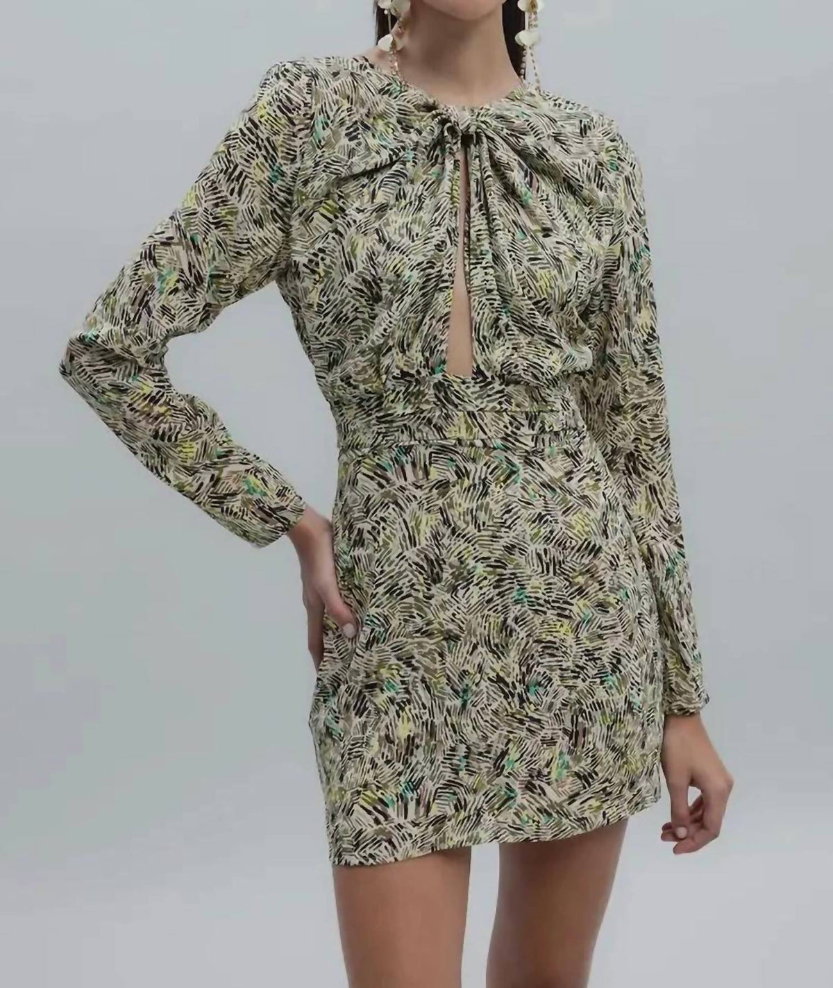 Bsl - Ribbed Texture Mini Dress