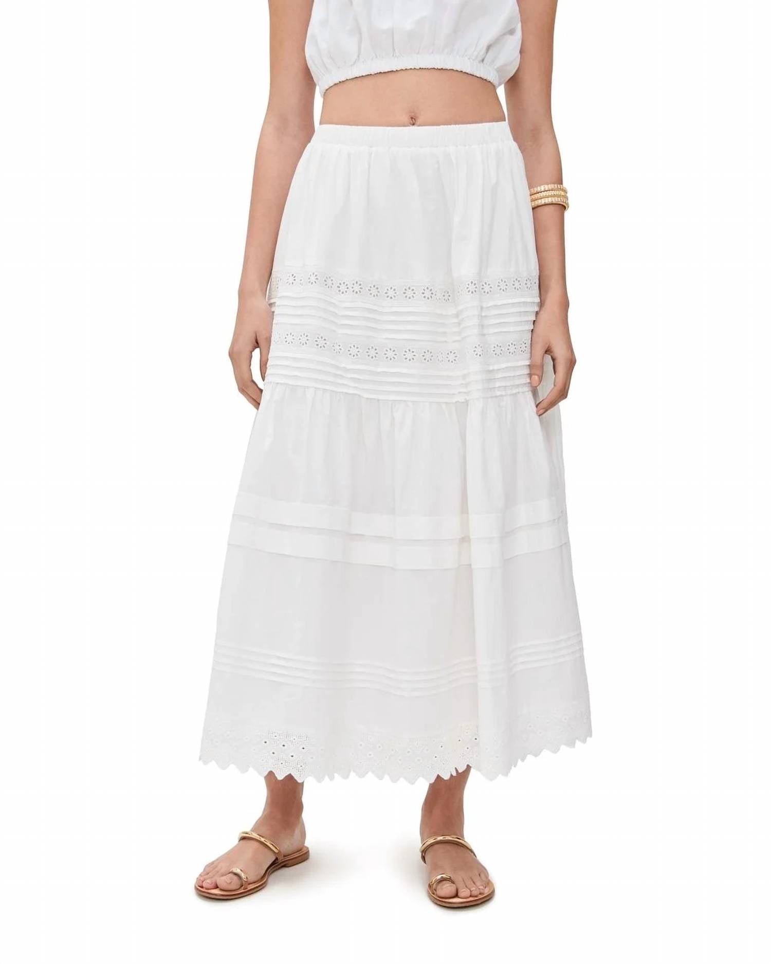 Le Lis - Poplin Maxi Skirt