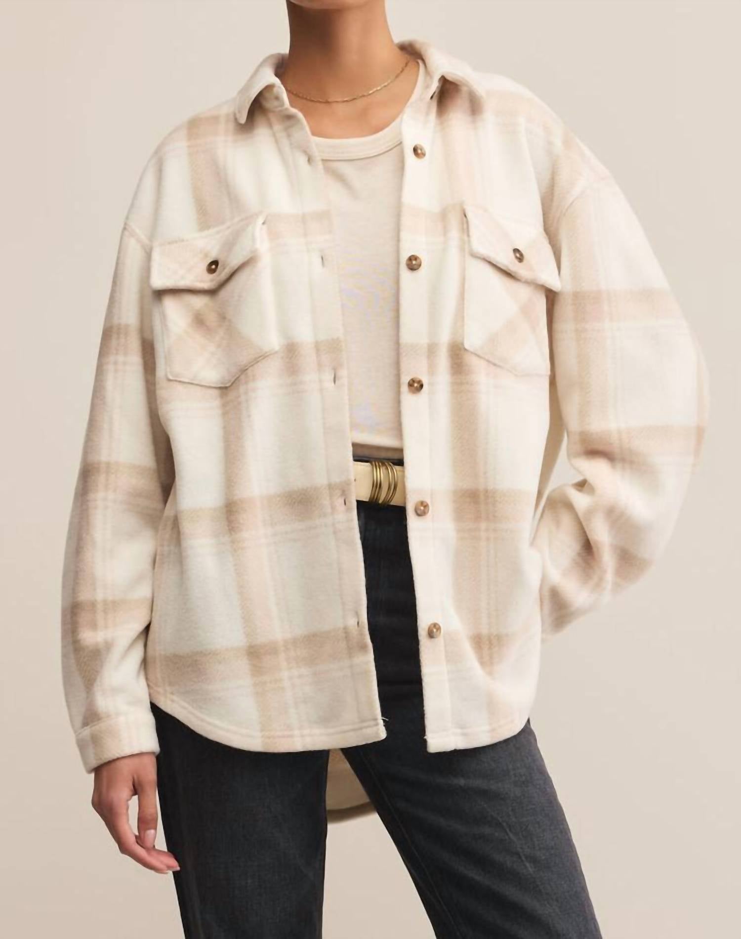 Z Supply - Hiker Two Toned Fleece Jacket