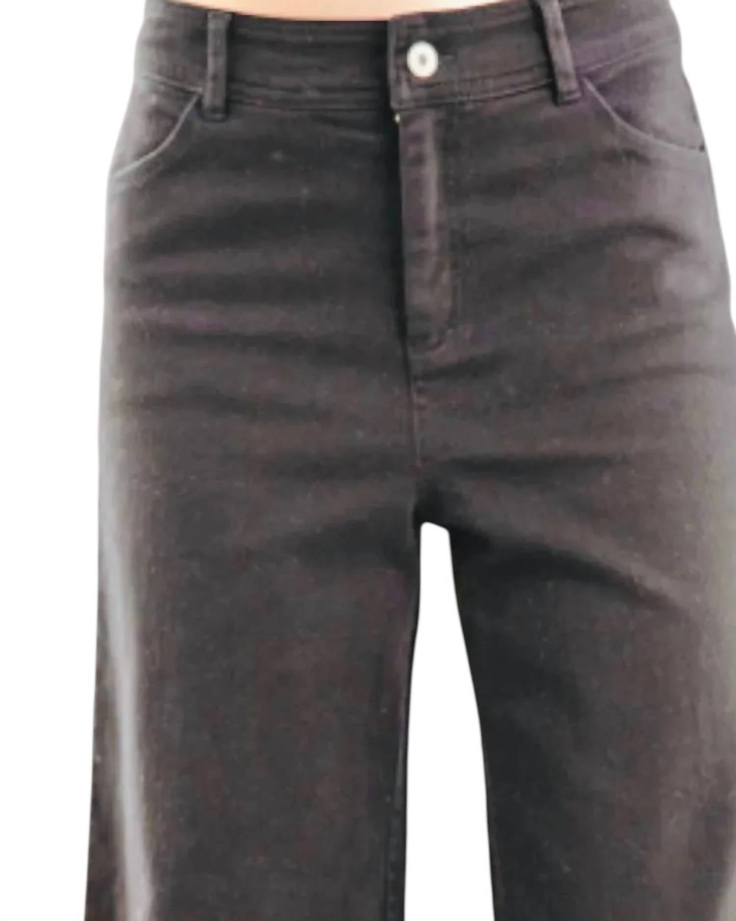 Anniewear - Women's Roni High Rise Wide Leg Jeans