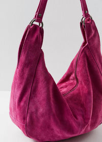 Free People - Roma Suede Tote Bag