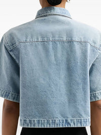 Simkhai - Albaine Embroidered Denim Shirt