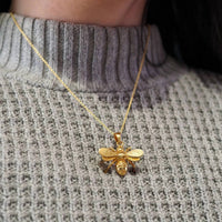 Gallardo & Blaine Designs - Women's Wildlife Large Bee Pendant