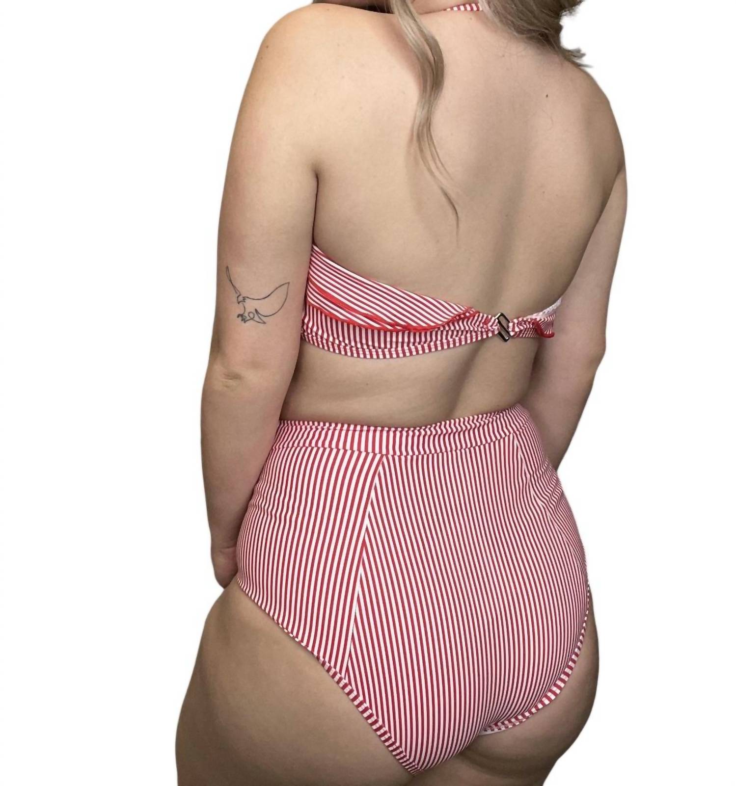 White Birch - Striped Days Bikini Swim Set